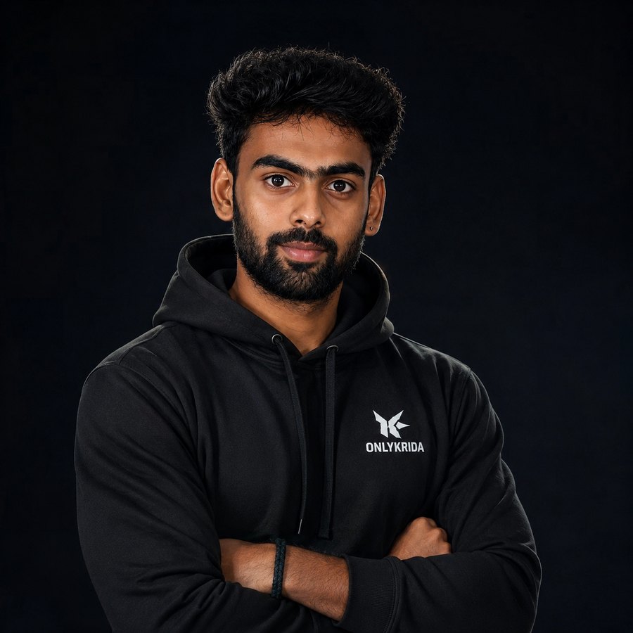 Anirudh Tumuluru, founder of OnlyKrida